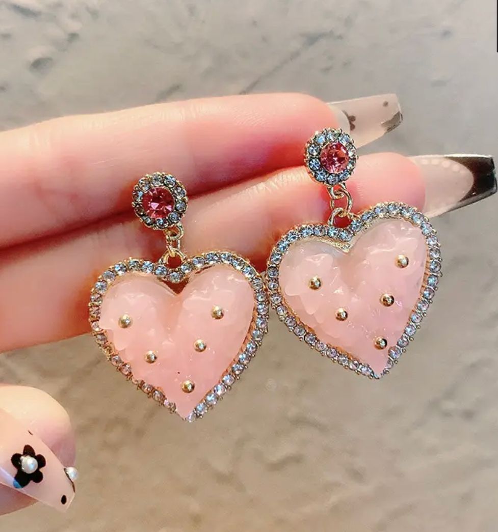 Aretes Corazón Mi amor